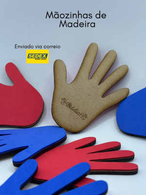 Mãozinhas - Kit com 10
